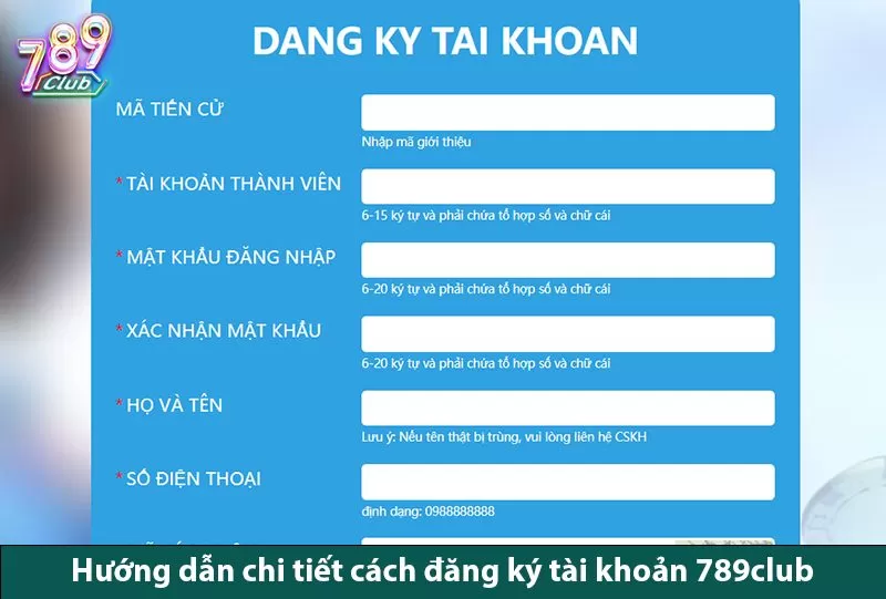 Hướng Dẫn Đăng Ký – Chi tiết và an toàn cho người chơi