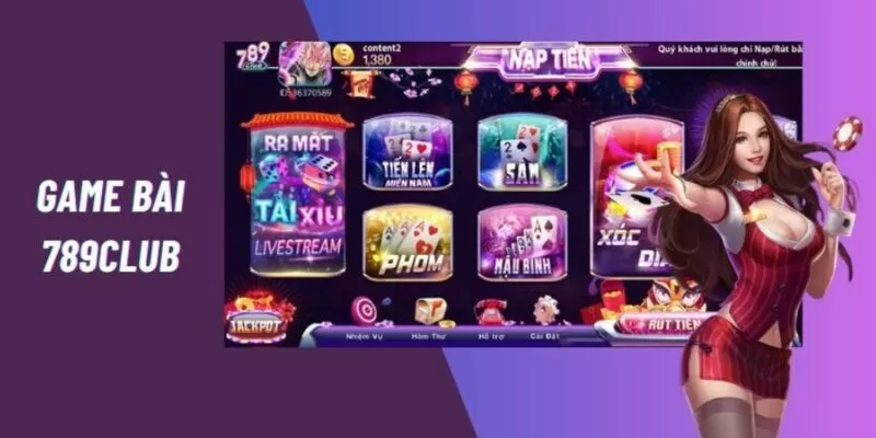 Những tựa game bài không thể bỏ qua tại 789Club